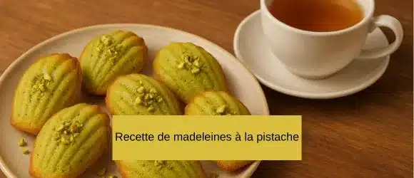 Lire la suite à propos de l’article Recette de madeleines à la pistache
